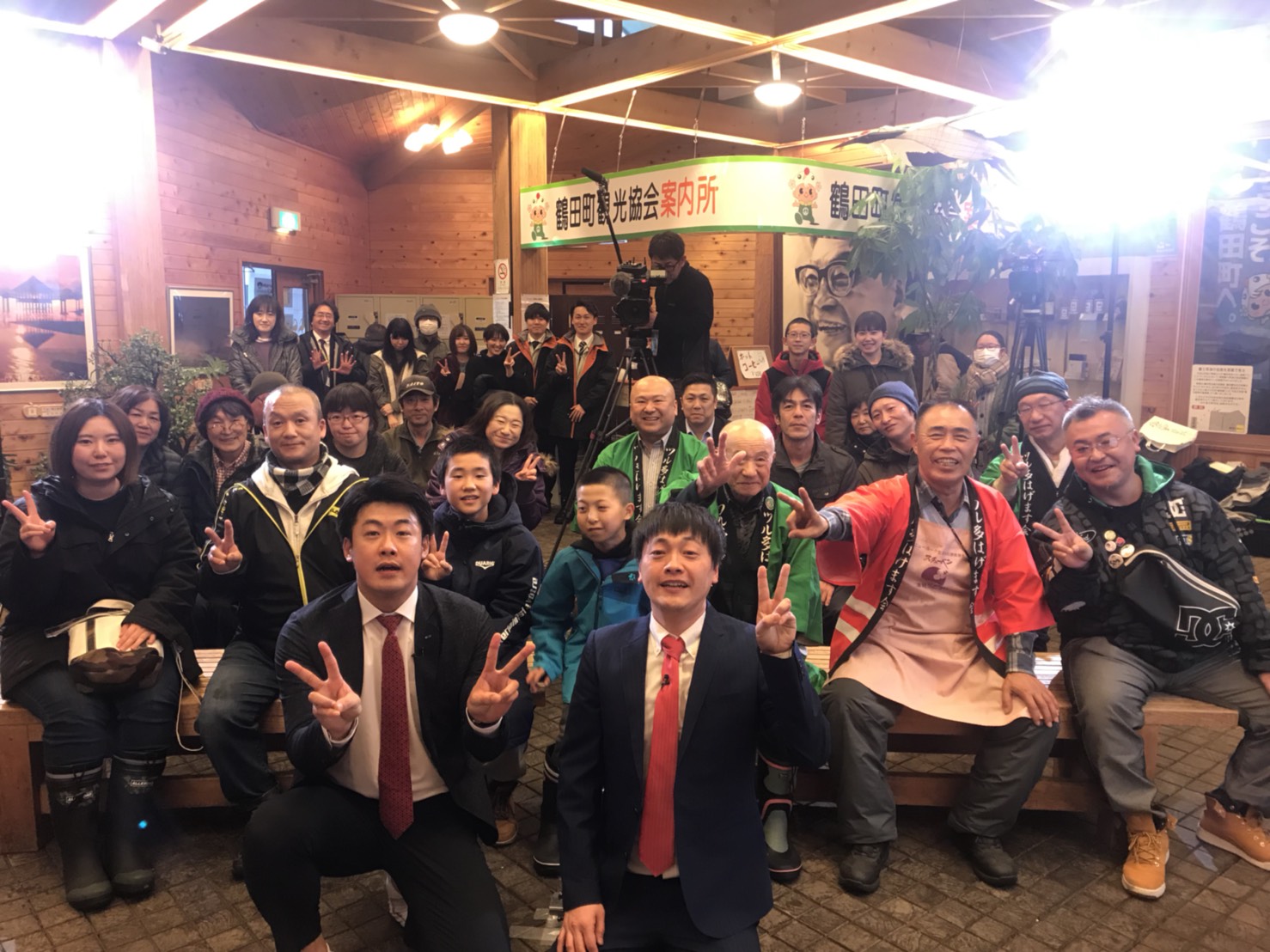 青森県40市町村漫才旅in「鶴田町」たくさんのお客様ありがとうございました！